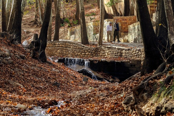 طبیعت پاییزی روستای قلات شیراز