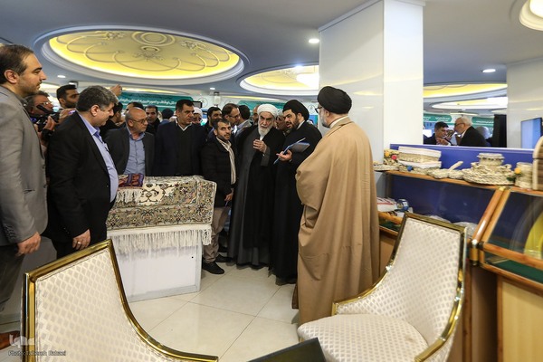 مراسم افتتاحیه چهارمین نمایشگاه دستاوردهای نهاد وقف