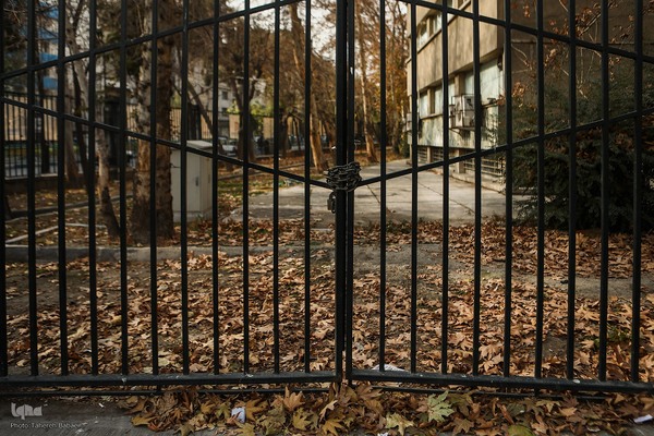 آخرین روزهای برگ‌ریزان دانشگاه تهران