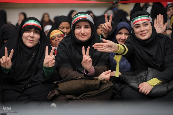 دیدار اقشار مختلف بانوان