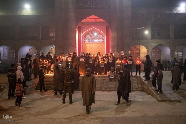 اعتراض مردم کشمیر به کشتار شیعیان در پاکستان