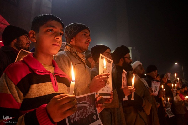 اعتراض مردم کشمیر به کشتار شیعیان در پاکستان