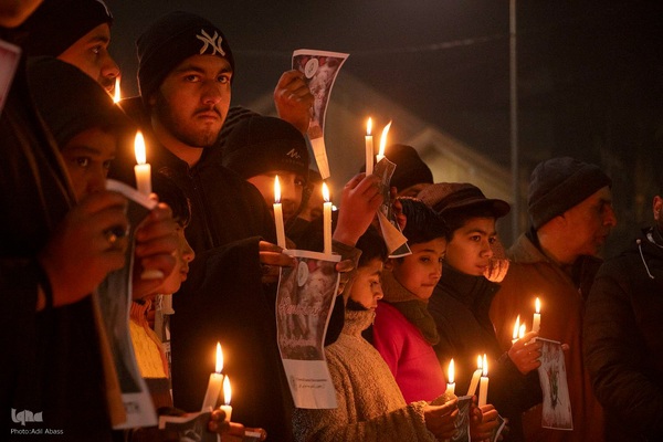 اعتراض مردم کشمیر به کشتار شیعیان در پاکستان