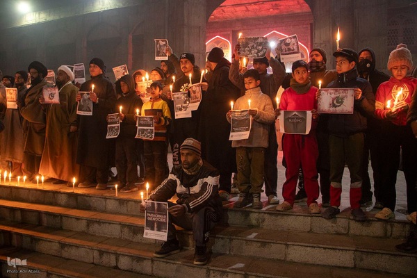 اعتراض مردم کشمیر به کشتار شیعیان در پاکستان
