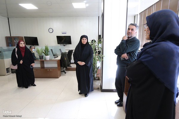 بازدید سرپرست سازمان مدیریت و نظارت بر تاکسیرانی شهر تهران از ایکنا