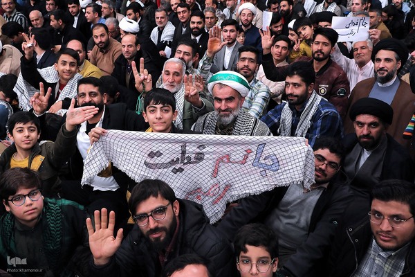 دیدار مردم قم با رهبر معظم انقلاب