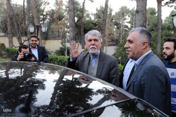 نشست خبری سید عباس صالحی وزیر فرهنگ و ارشاد اسلامی