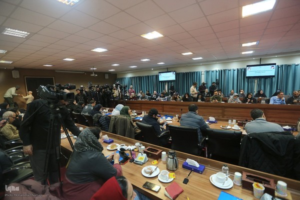 نشست خبری سید عباس صالحی وزیر فرهنگ و ارشاد اسلامی