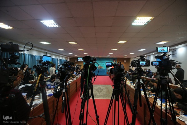 نشست خبری سید عباس صالحی وزیر فرهنگ و ارشاد اسلامی