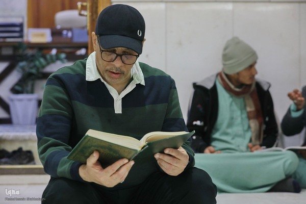 حرم امیرالمومنین علی(ع) در شب ولادت آن حضرت