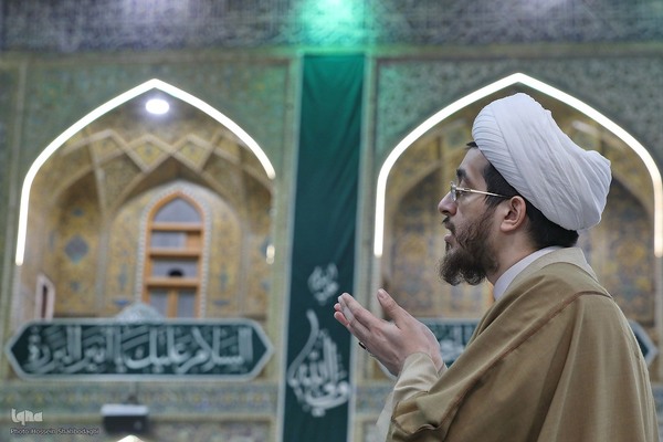 حرم امیرالمومنین علی(ع) در شب ولادت آن حضرت