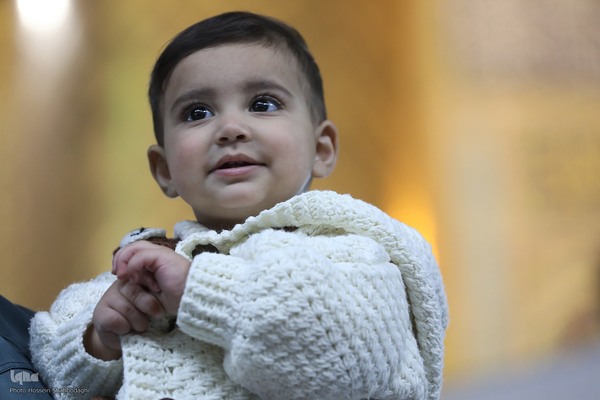 حرم امیرالمومنین علی(ع) در شب ولادت آن حضرت