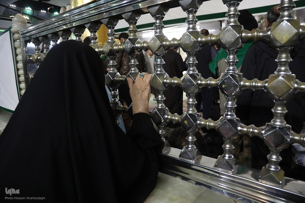 حرم امیرالمومنین علی(ع) در شب ولادت آن حضرت