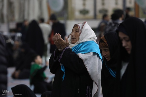 حرم امیرالمومنین علی(ع) در شب ولادت آن حضرت