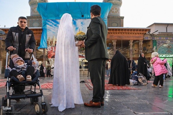 حال و هوای حرم حضرت عبدالعظیم حسنی در روز ولادت امام علی(ع)