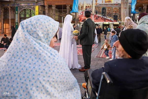 حال و هوای حرم حضرت عبدالعظیم حسنی در روز ولادت امام علی(ع)