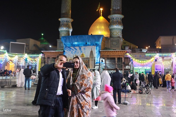 حال و هوای حرم حضرت عبدالعظیم حسنی در روز ولادت امام علی(ع)