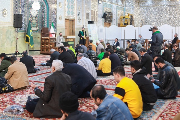 حال و هوای حرم حضرت عبدالعظیم حسنی در روز ولادت امام علی(ع)