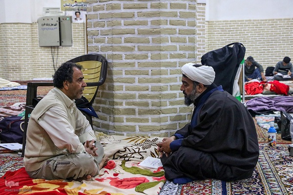  مراسم معنوی اعتکاف در یزد
