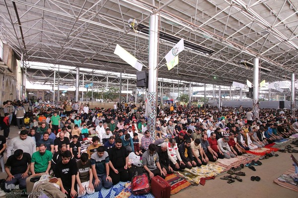  مراسم معنوی اعتکاف در شیراز