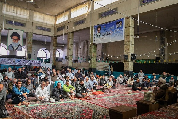  مراسم معنوی اعتکاف در شیراز