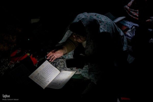 مراسم اعمال ام داوود در مسجد دانشگاه تهران و شریف