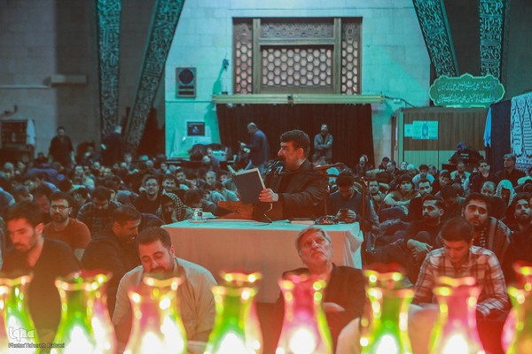 مراسم اعمال ام داوود در مسجد دانشگاه تهران و شریف