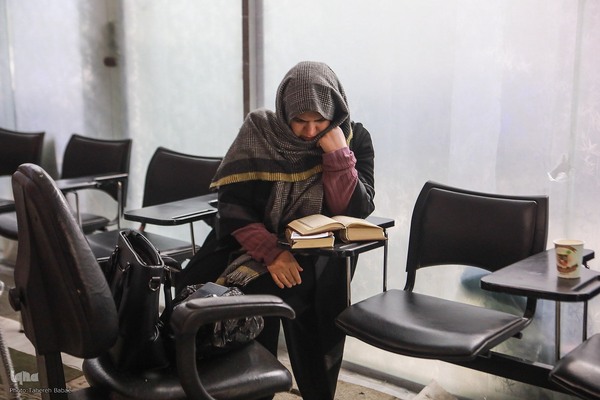 مراسم اعمال ام داوود در مسجد دانشگاه تهران و شریف