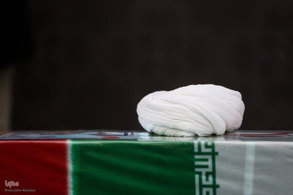 مراسم تشییع پیکر علی رازینی و محمد مقیسه