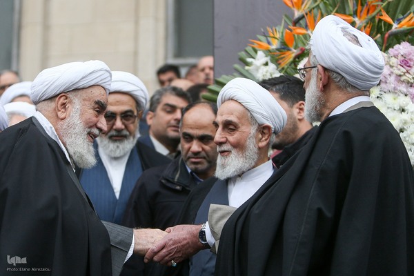 مراسم تشییع پیکر علی رازینی و محمد مقیسه