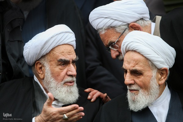 مراسم تشییع پیکر علی رازینی و محمد مقیسه