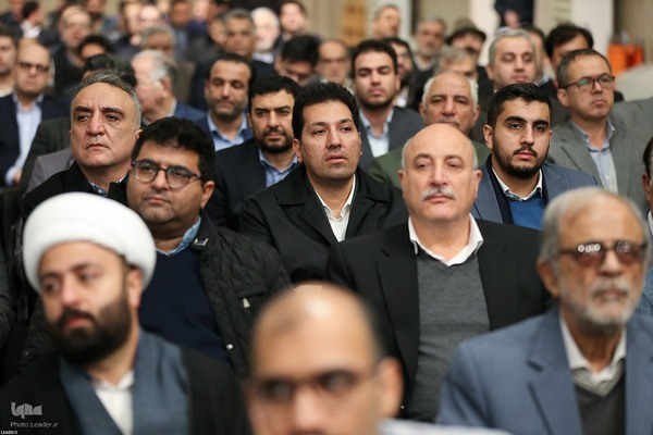 دیدار تولیدکنندگان و فعالان اقتصادی بخش خصوصی