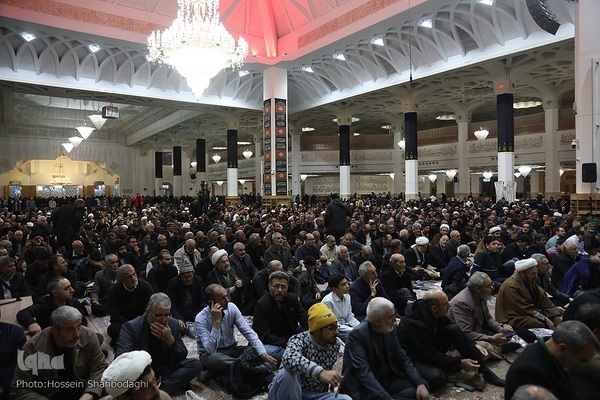 حال و هوای حرم کریمه اهل بیت(ع) در شب شهادت پدر بزرگوارشان