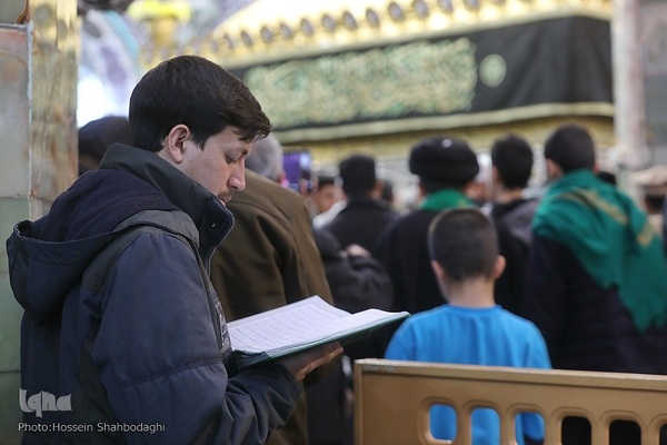 حال و هوای حرم کریمه اهل بیت(ع) در شب شهادت پدر بزرگوارشان