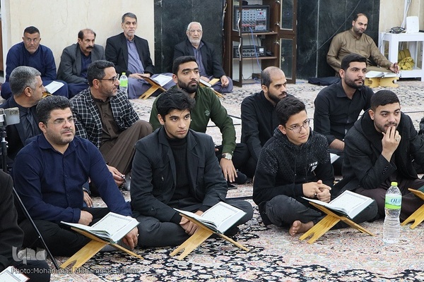 مراسم احیای قرآنی در اهواز