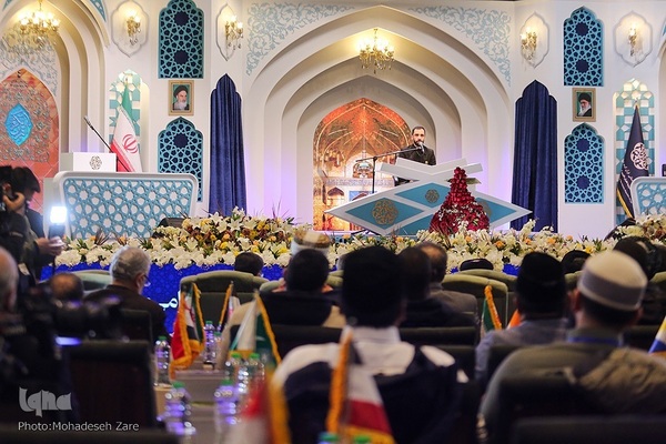 مراسم افتتاحیه چهل و یکمین دوره مسابقات بین‌المللی قرآن کریم در مشهد