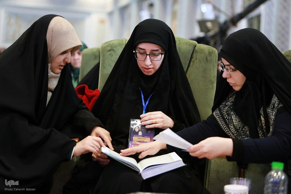 اولین روز مسابقات بین‌المللی قرآن در بخش بانوان