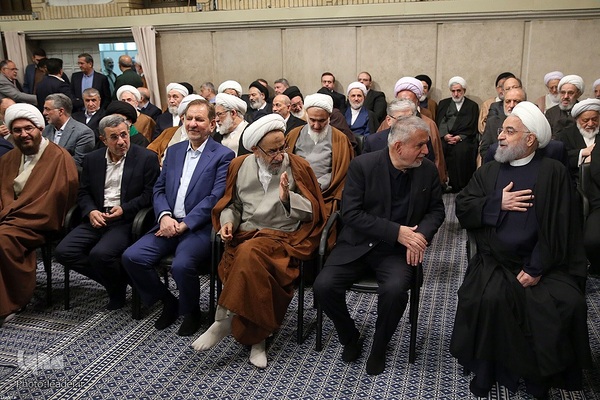 دیدار مسئولان نظام و سفرای کشورهای اسلامی با رهبر معظم انقلاب اسلامی