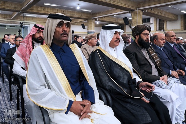 دیدار مسئولان نظام و سفرای کشورهای اسلامی با رهبر معظم انقلاب اسلامی