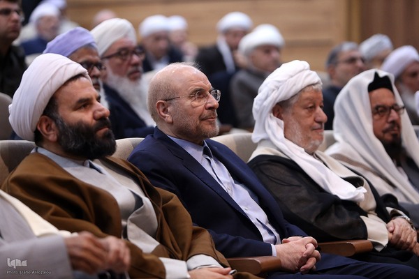 دیدار جمعی از علمای اهل سنت با رئیس مجلس