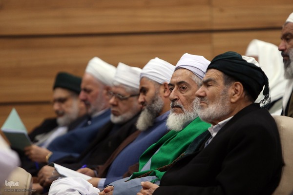 دیدار جمعی از علمای اهل سنت با رئیس مجلس