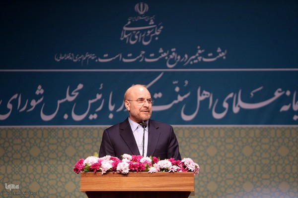 دیدار جمعی از علمای اهل سنت با رئیس مجلس