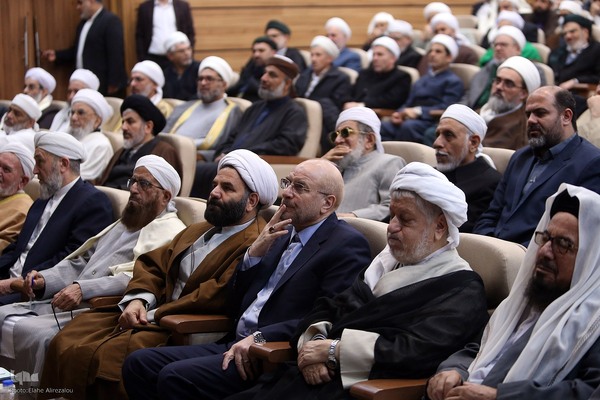 دیدار جمعی از علمای اهل سنت با رئیس مجلس