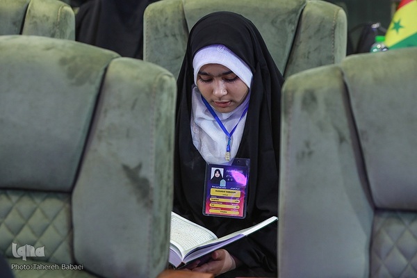 سومین روز مسابقات بین‌المللی قرآن در بخش بانوان