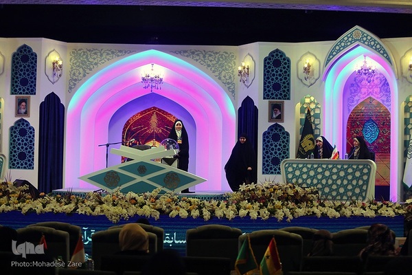 سومین روز مسابقات بین‌المللی قرآن در بخش بانوان