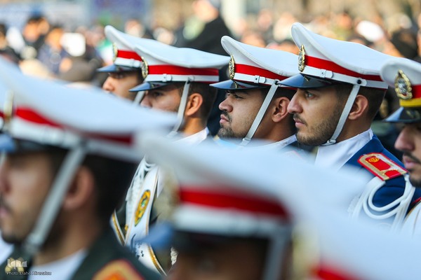 گلباران جایگاه جلوس امام خمینی(ره)