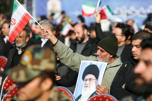 گلباران جایگاه جلوس امام خمینی(ره)