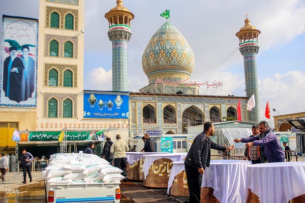 پخت ۱۵ تُن سمنو در شیراز