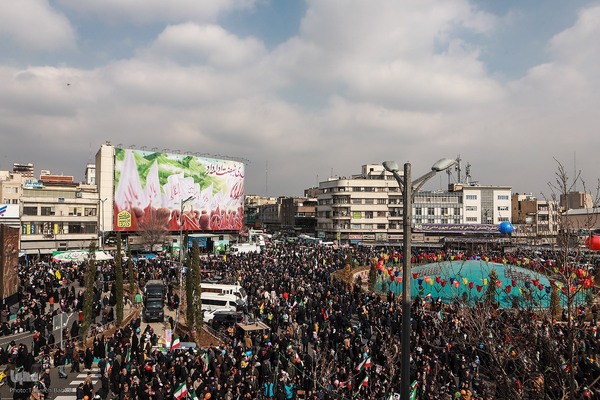 راهپیمایی ۲۲ بهمن درتهران