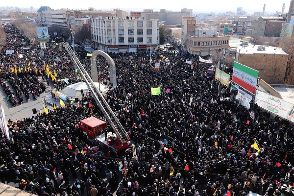 راهپیمایی ۲۲ بهمن در تبریز